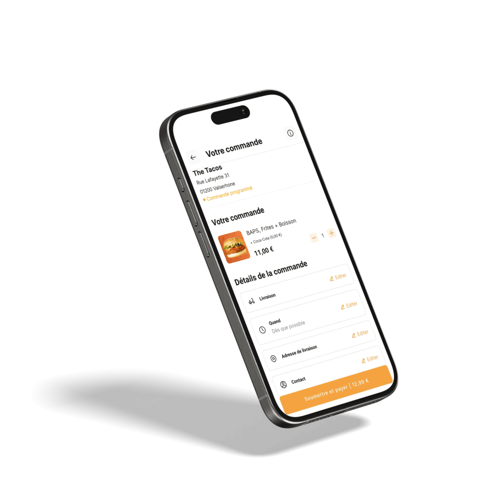 Application the tacos livraison valserhone